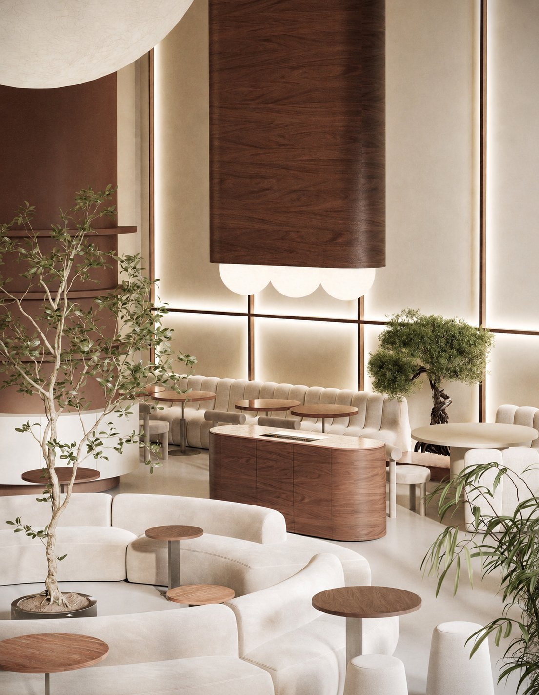 Premium café with considered zoning